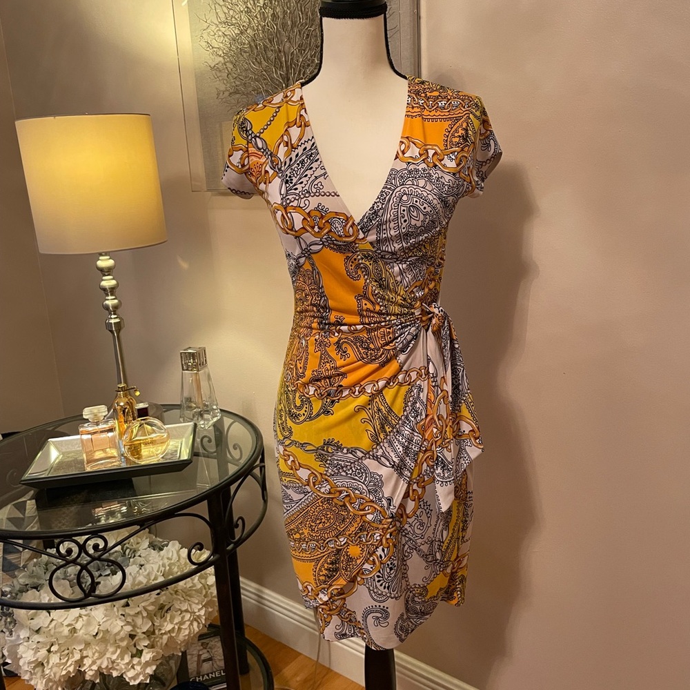 Cache Multicolor Dress - size small - EXCELLENT CONDITION